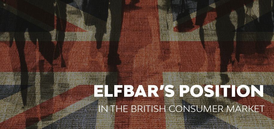 ELFBAR’s position in the British consumer market