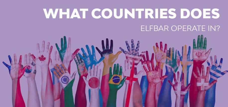 What countries does ELFBAR operate in?