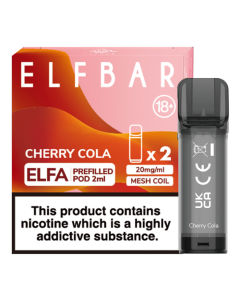 ELFBAR Elfa Prefilled Pods - Cherry Cola - 20mg - 2PK