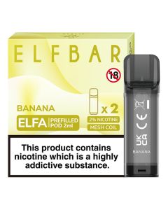 ELFBAR Elfa Prefilled Pods - Banana - 20mg - 2PK