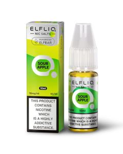 ELFBAR ElfLiq Nic Salts - Sour Apple - 10ml