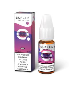 ELFBAR ELFLIQ Blueberry Sour Raspberry Nic Salts - 10ml