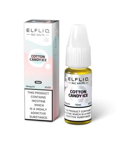 ELFBAR ELFLIQ Cotton Candy Ice Nic Salts - 10ml