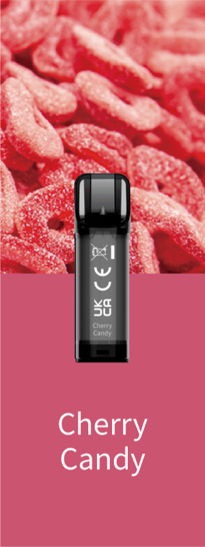Elfa pods cherry candy flavour