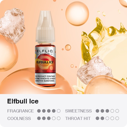 ElfLiq Elfbull Ice flavour profile